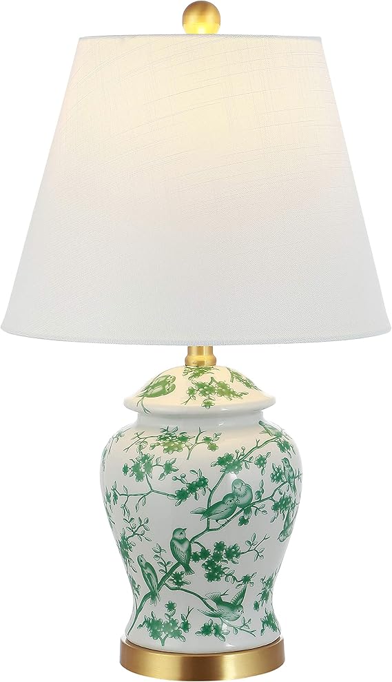 Chinoiserie Classic LED Table Lamp Cottage Traditional Bedside Desk Nightstand